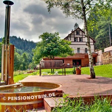 Pension Oybin Bagian luar foto